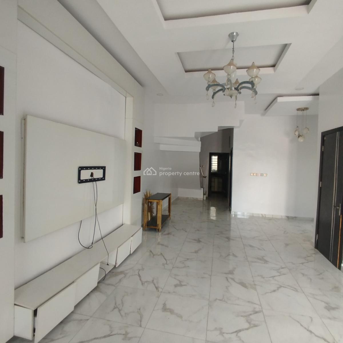Fantastic 4 Bedroom Semi Detached Duplex with Bq, Oral Estate, Lekki Expressway, Lekki, Lagos, Semi-detached Duplex for Rent