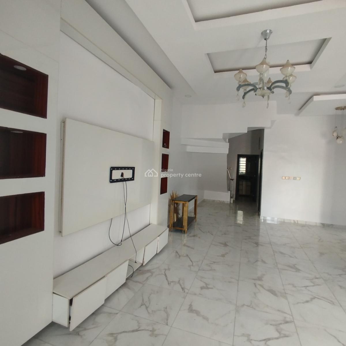 Fantastic 4 Bedroom Semi Detached Duplex with Bq, Oral Estate, Lekki Expressway, Lekki, Lagos, Semi-detached Duplex for Rent