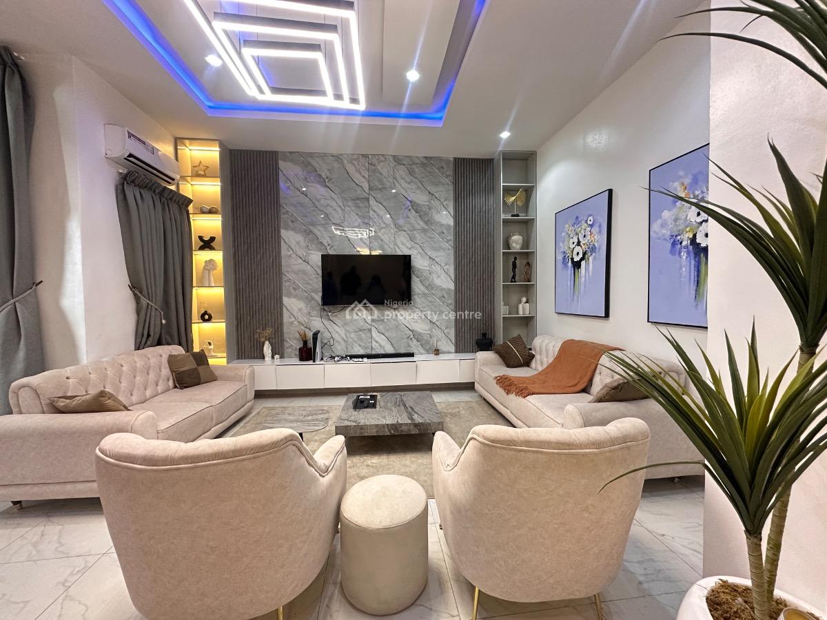 Tastely Furnished 4 Bedroom Terrace Duplex Available, Ikate, Lekki, Lagos, Terraced Duplex for Rent