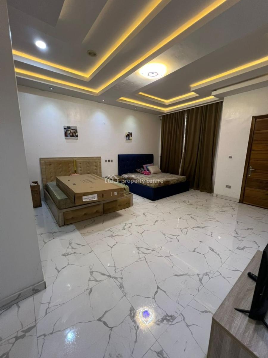 Furnished 5 Bedroom Semi-detached House with Mini-office, Chevron Drive Berra Estate, Lekki, Lagos, Semi-detached Duplex for Rent