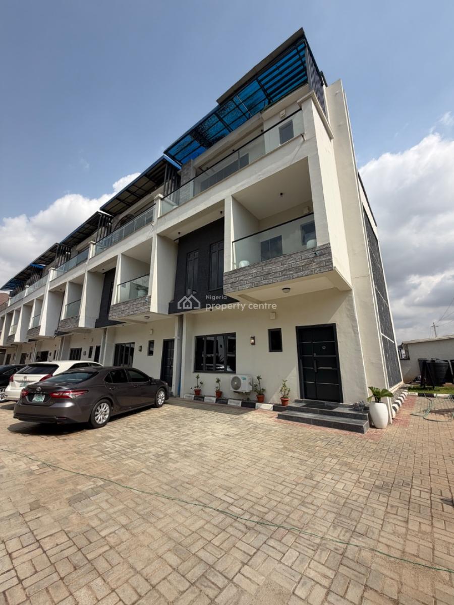 4bedrooms Terrace Duplex with 1room Bq Attached, Darian, Jahi, Abuja, Terraced Duplex for Sale