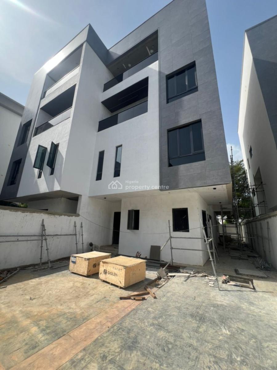 Luxury Well-finished 5 Bedroom Terrace with 2-room Bq, Banana Island, Ikoyi, Lagos, Terraced Duplex for Sale