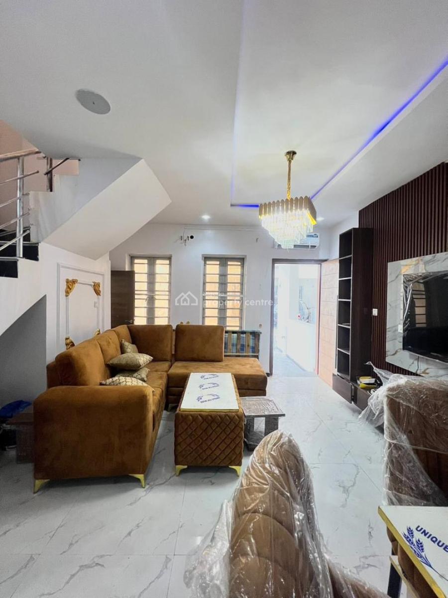 Cozy and Well-finished 3-bedroom Terrace Duplex, Abraham Adesanya, Lekki, Lagos, House for Sale