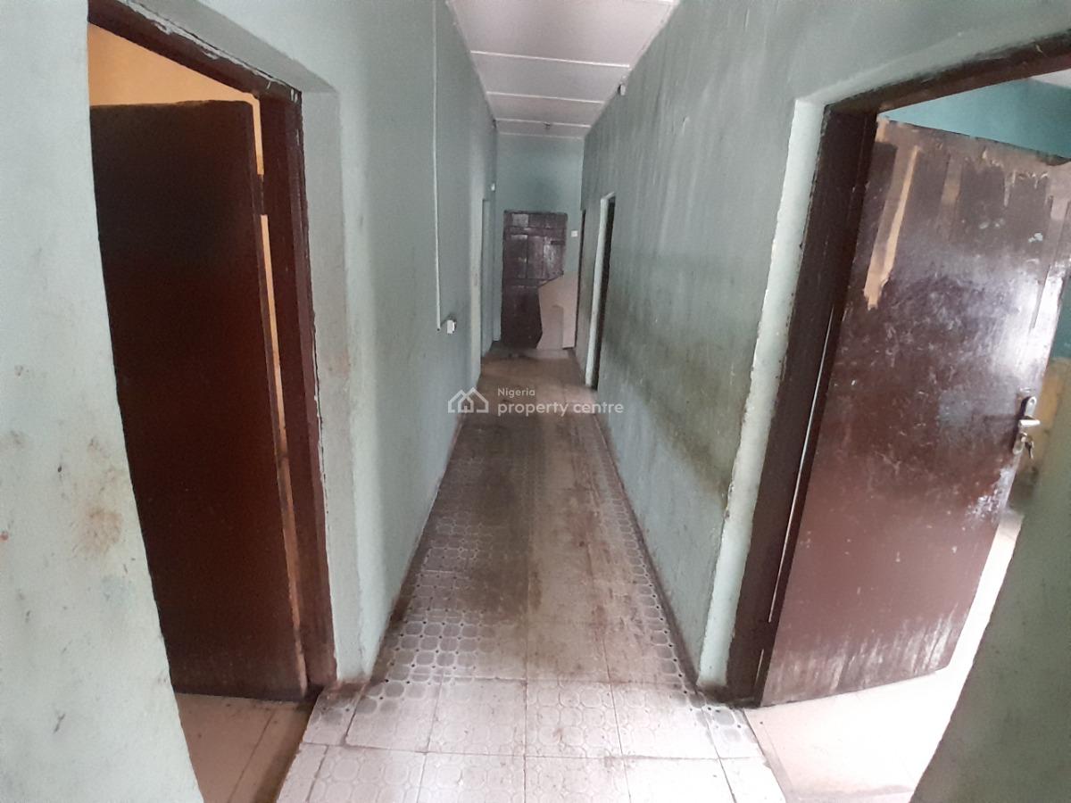 3 Bedroom Bungalow Office Space, Off Church Street/ General Hospital Road, Gbagada, Lagos, Office Space for Rent