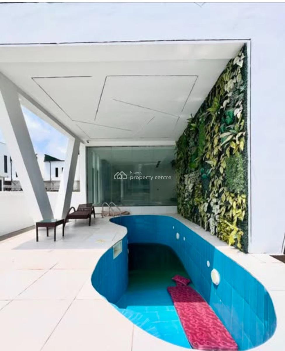 5 Bedroom Fully Detached  Swimming Pool, Gym, Cinema, Rooftop Terrace, Secure Estate at Chevron Lekki, Lekki, Lagos, Detached Duplex for Sale