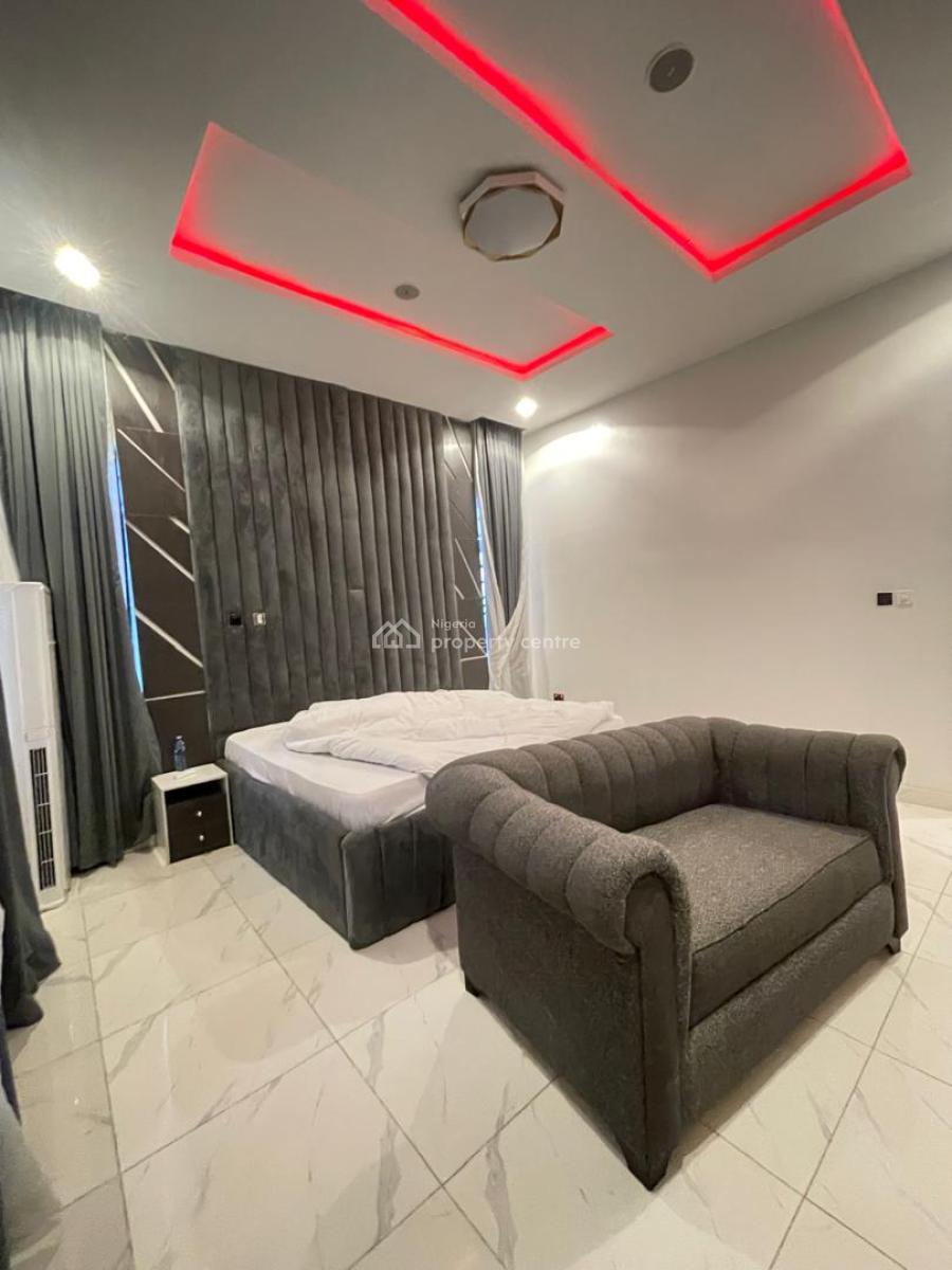Luxury and Fully Furnished 4 Bedroom Duplex in a Serene and Secured Ar, Ikota, Lekki, Lagos, Semi-detached Duplex for Rent
