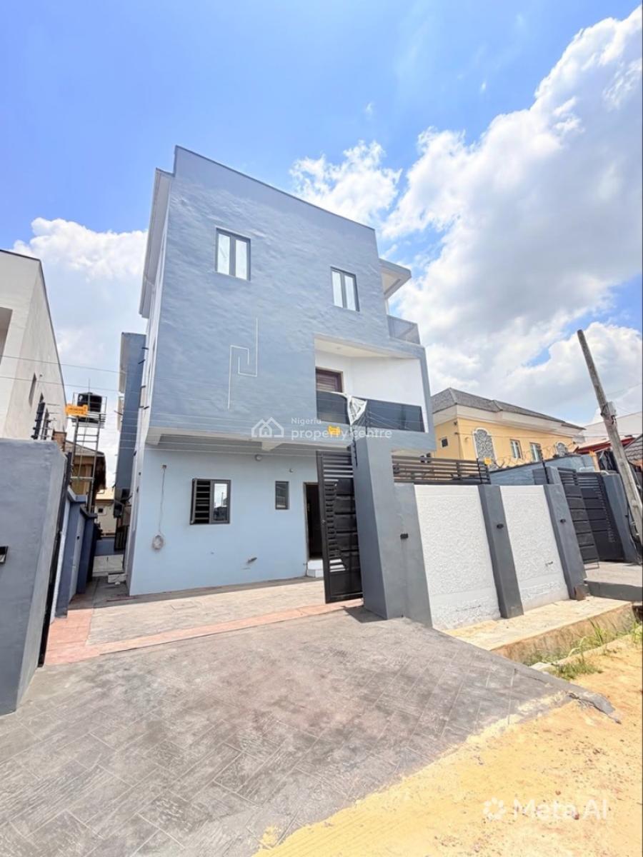 Newly Built 4 Bedroom Detached Duplex with Bq, Ogba, Ogba, Ikeja, Lagos, Detached Duplex for Sale