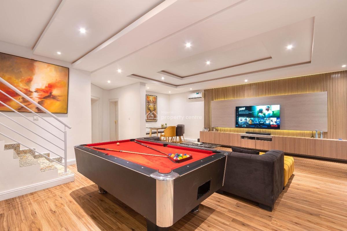 Luxury Four Bedroom with Snooker Board and Great Features, Lekki Phase 1, Lekki, Lagos, Flat / Apartment Short Let