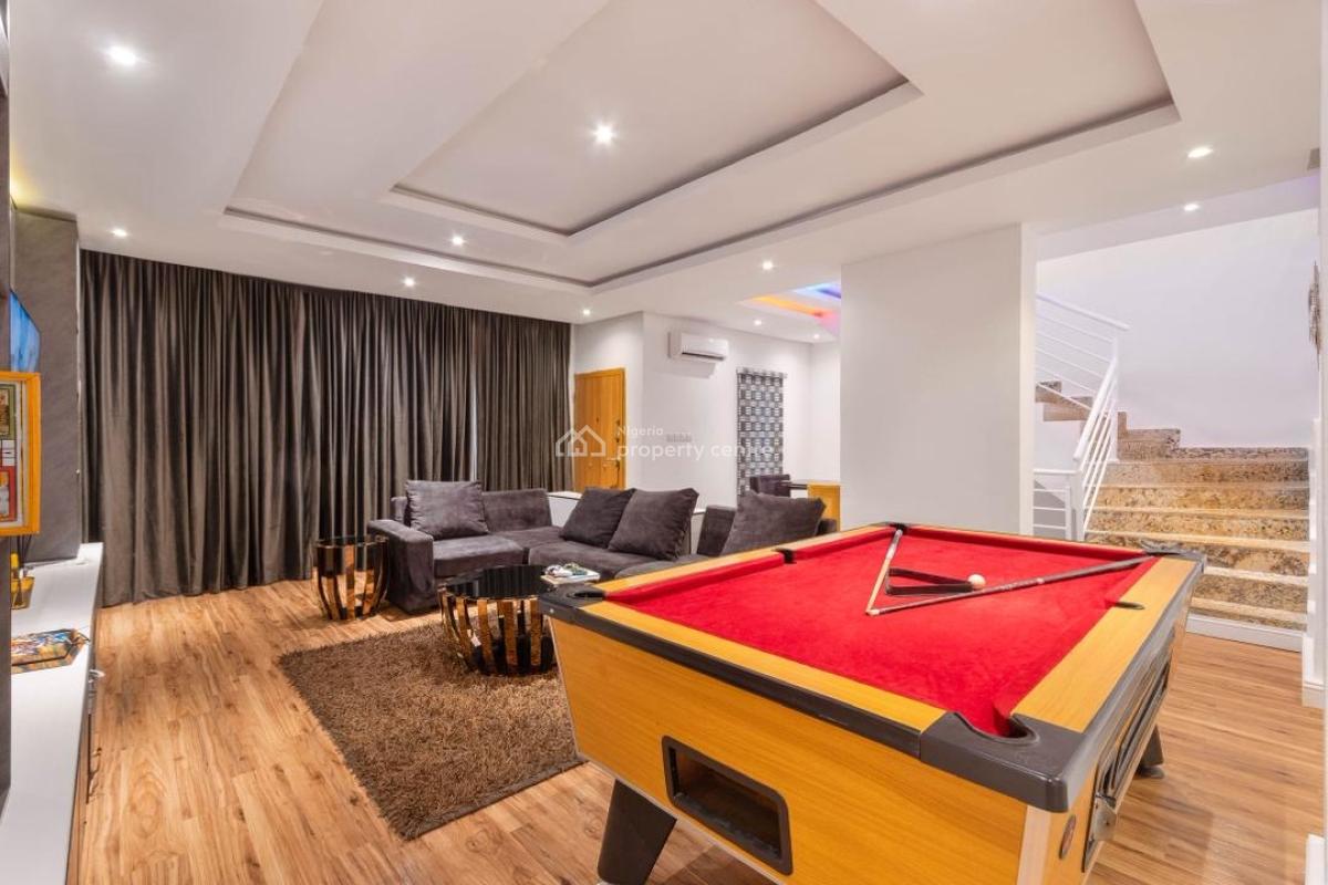 Luxury Three Bedroom with Snooker Board and Other Amenties, Lekki Phase 1, Lekki, Lagos, Flat / Apartment Short Let