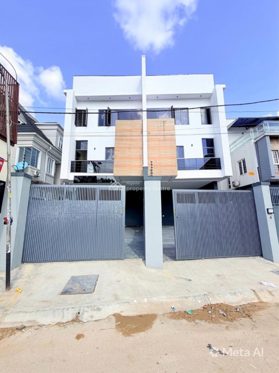 Newly Built 4 Bedroom Semi Detached Duplex with Bq, Adeniyi Jones, Adeniyi Jones, Ikeja, Lagos, Semi-detached Duplex for Sale