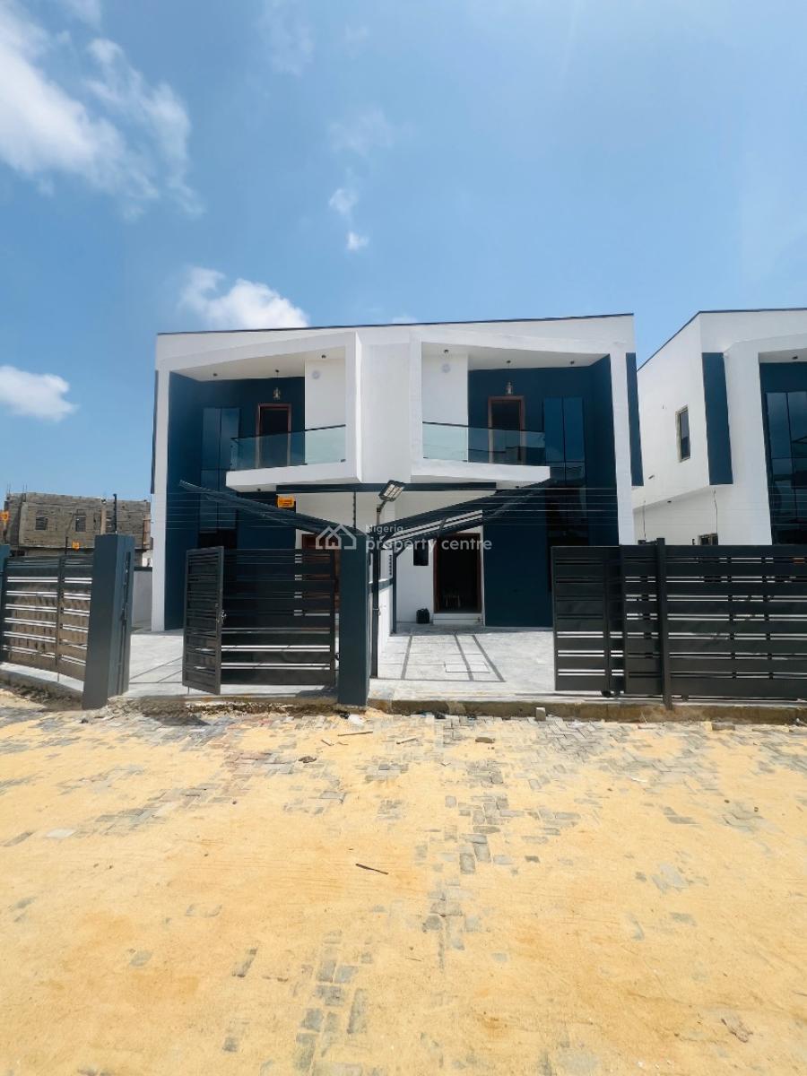 4 Bedroom Semi Detached Duplex with Bq, By Lagos Business School, Ajah, Lagos, Semi-detached Duplex for Sale