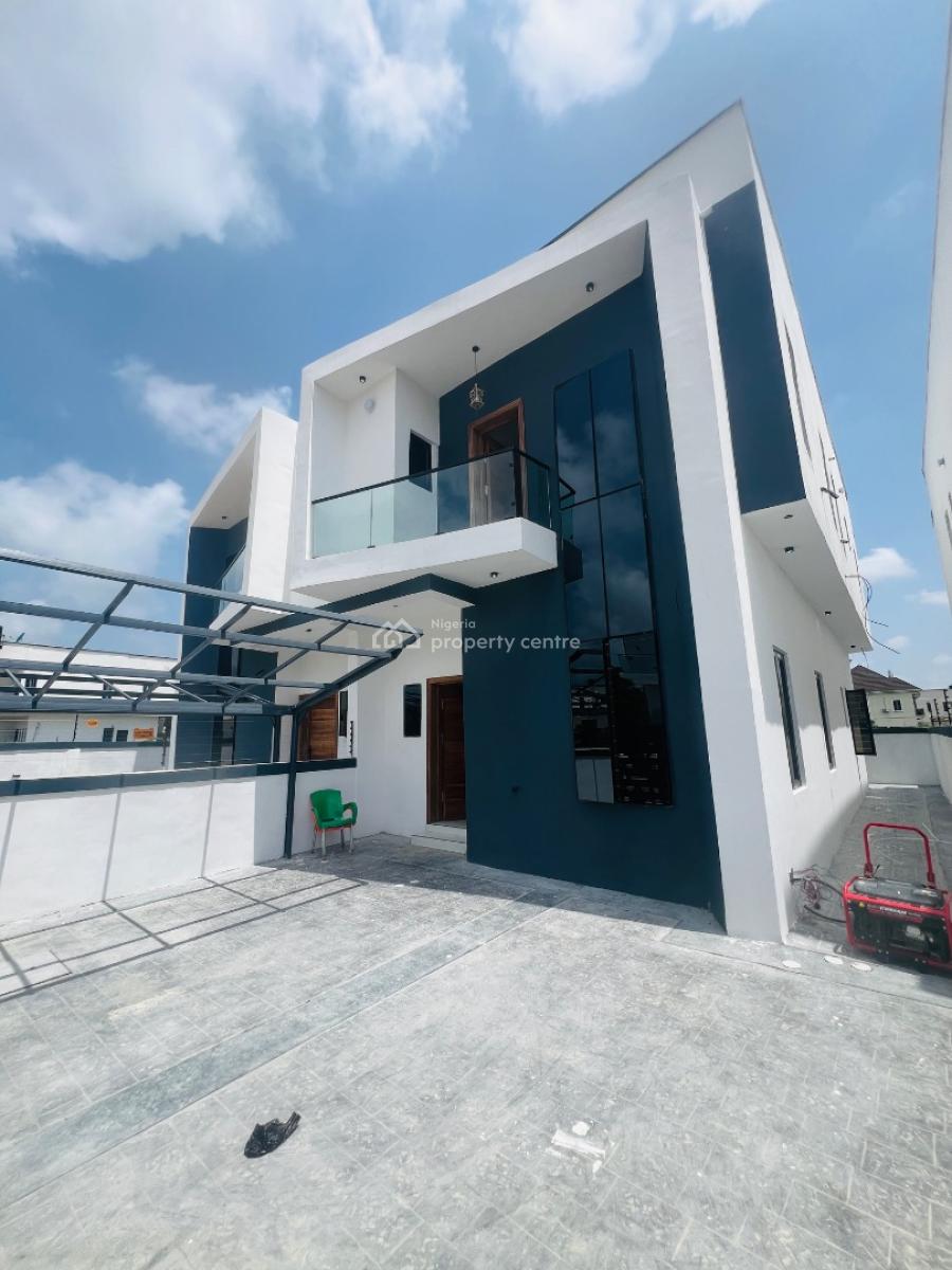 4 Bedroom Semi Detached Duplex with Bq, By Lagos Business School, Ajah, Lagos, Semi-detached Duplex for Sale