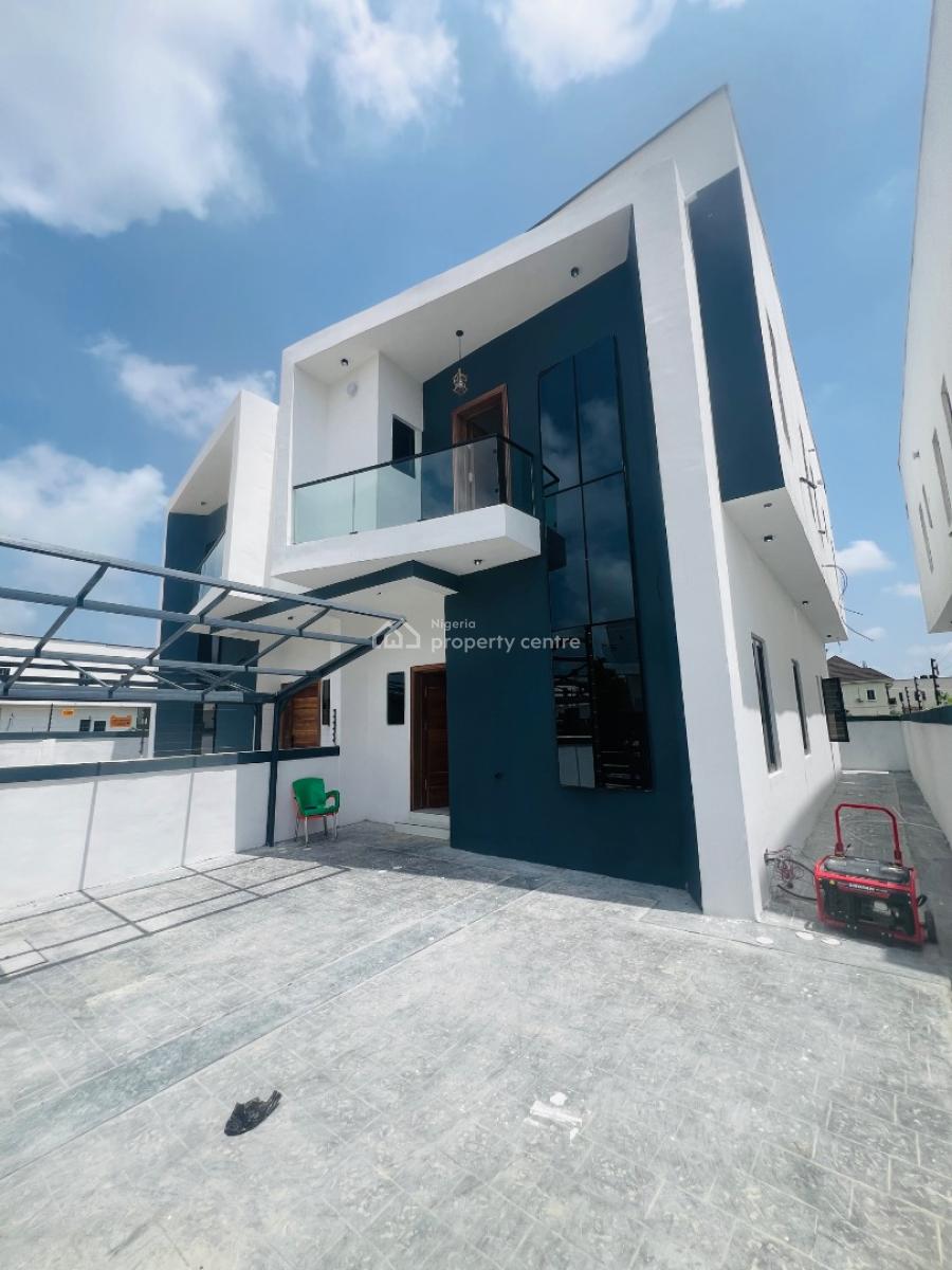 4 Bedroom Semi Detached Duplex with Bq, By Lagos Business School, Ajah, Lagos, Semi-detached Duplex for Sale