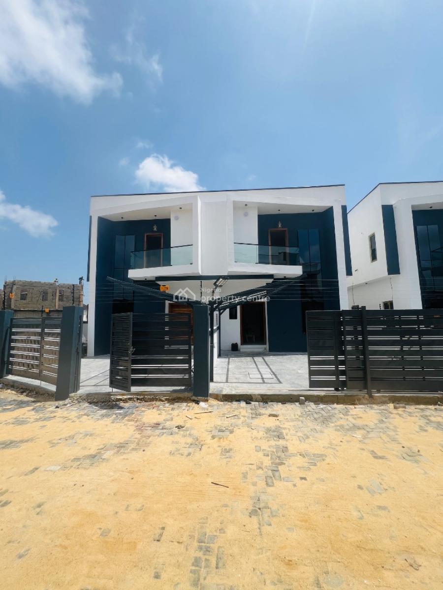 4 Bedroom Semi Detached Duplex with Bq, By Lagos Business School, Ajah, Lagos, Semi-detached Duplex for Sale