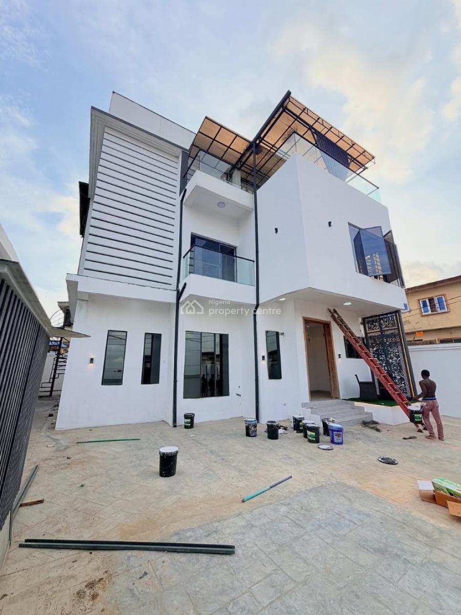 Newly Built 5 Bedroom Detached Duplex with Bq, Ogba, Ogba, Ikeja, Lagos, Detached Duplex for Sale