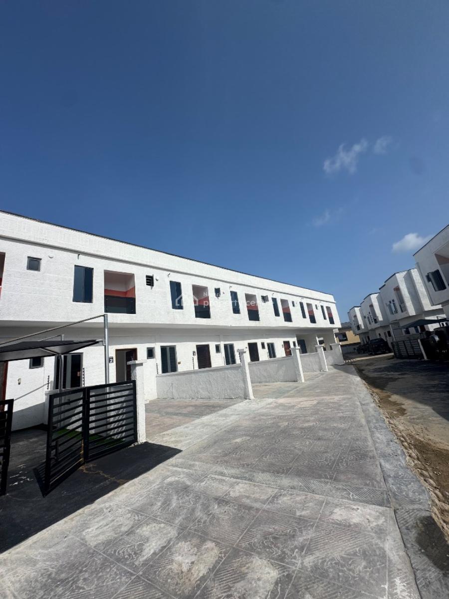 Nice 4 Bedroom Duplex Self Compound Very Spacious, Orchid Road Lekki, Lekki, Lagos, Terraced Duplex for Sale