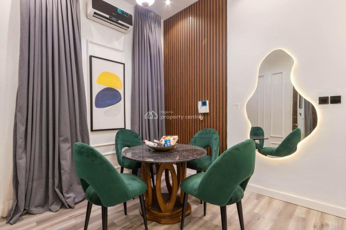 Luxury Sweet Furnished 4 Bedroom Duplex with Bq /gym, Chevron Lekki Lagos , Comes with Gym , Steady Light, Lekki, Lagos, Detached Duplex for Rent