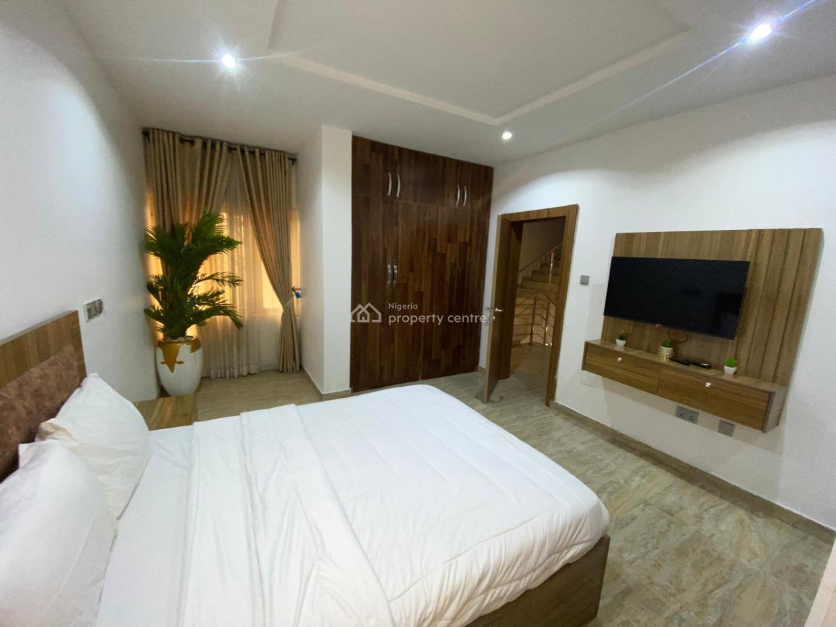 Fully Furnished, Serviced 5 Bedroom Terrace Duplex, Guzape District, Abuja, Terraced Duplex for Rent