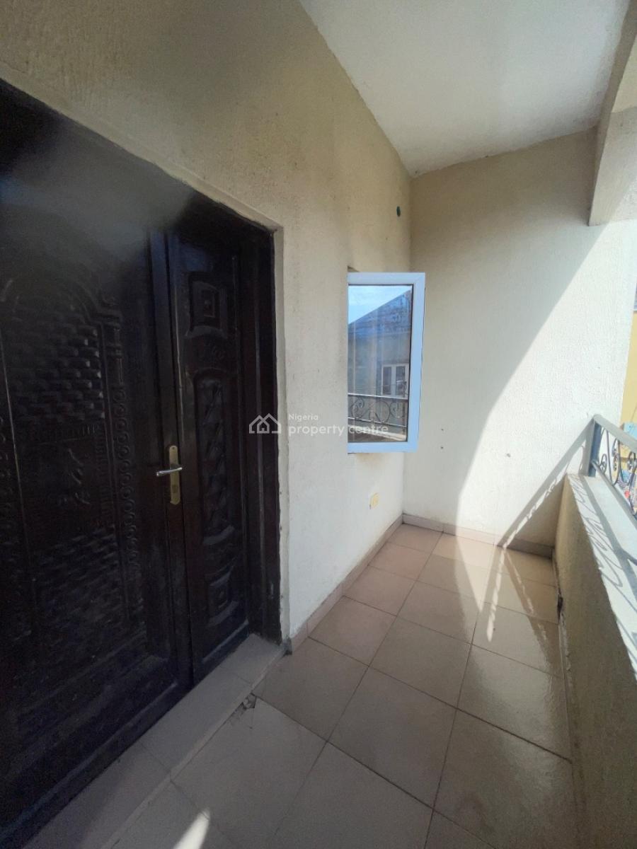 Miniflat Accessible Location Upstairs with Balcony, Ado, Ajah, Lagos, House for Rent