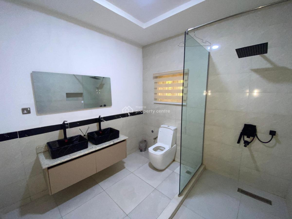 Fully Furnished, Serviced 5 Bedroom Terrace Duplex with Bq, Guzape District, Abuja, Terraced Duplex for Rent