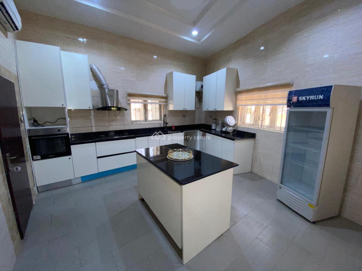 Fully Furnished, Serviced 5 Bedroom Terrace Duplex with Bq, Guzape District, Abuja, Terraced Duplex for Rent