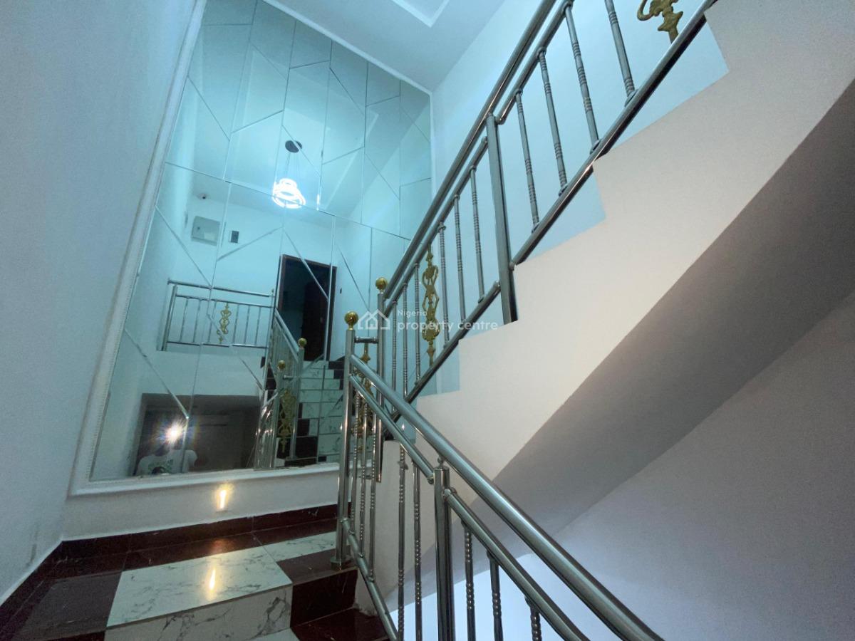 Fully Furnished, Serviced 5 Bedroom Terrace Duplex with Bq, Guzape District, Abuja, Terraced Duplex for Rent