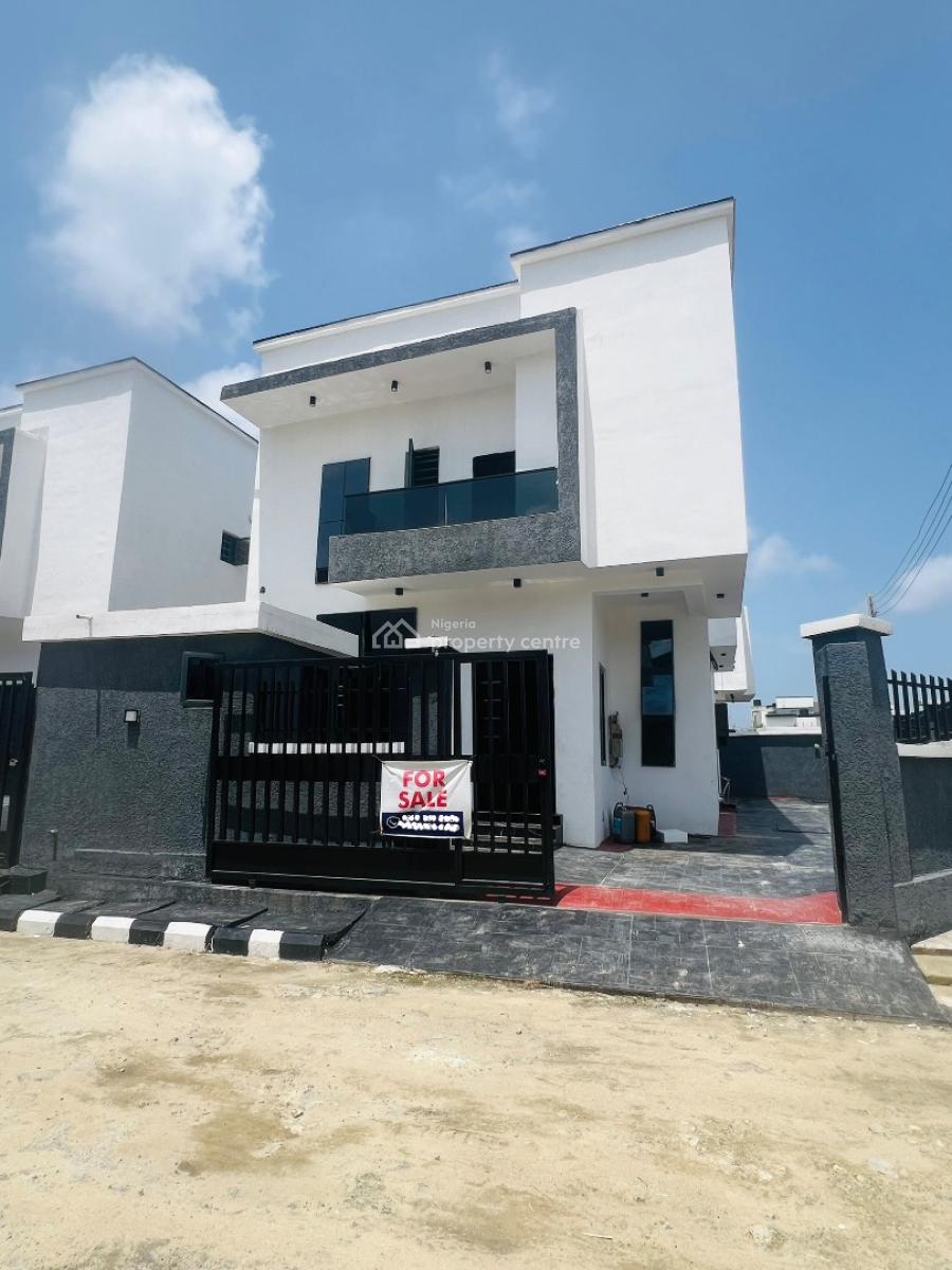 4 Bedroom Fully Detached Duplex with Bq, By Lagos Business School, Ajah, Lagos, Detached Duplex for Sale