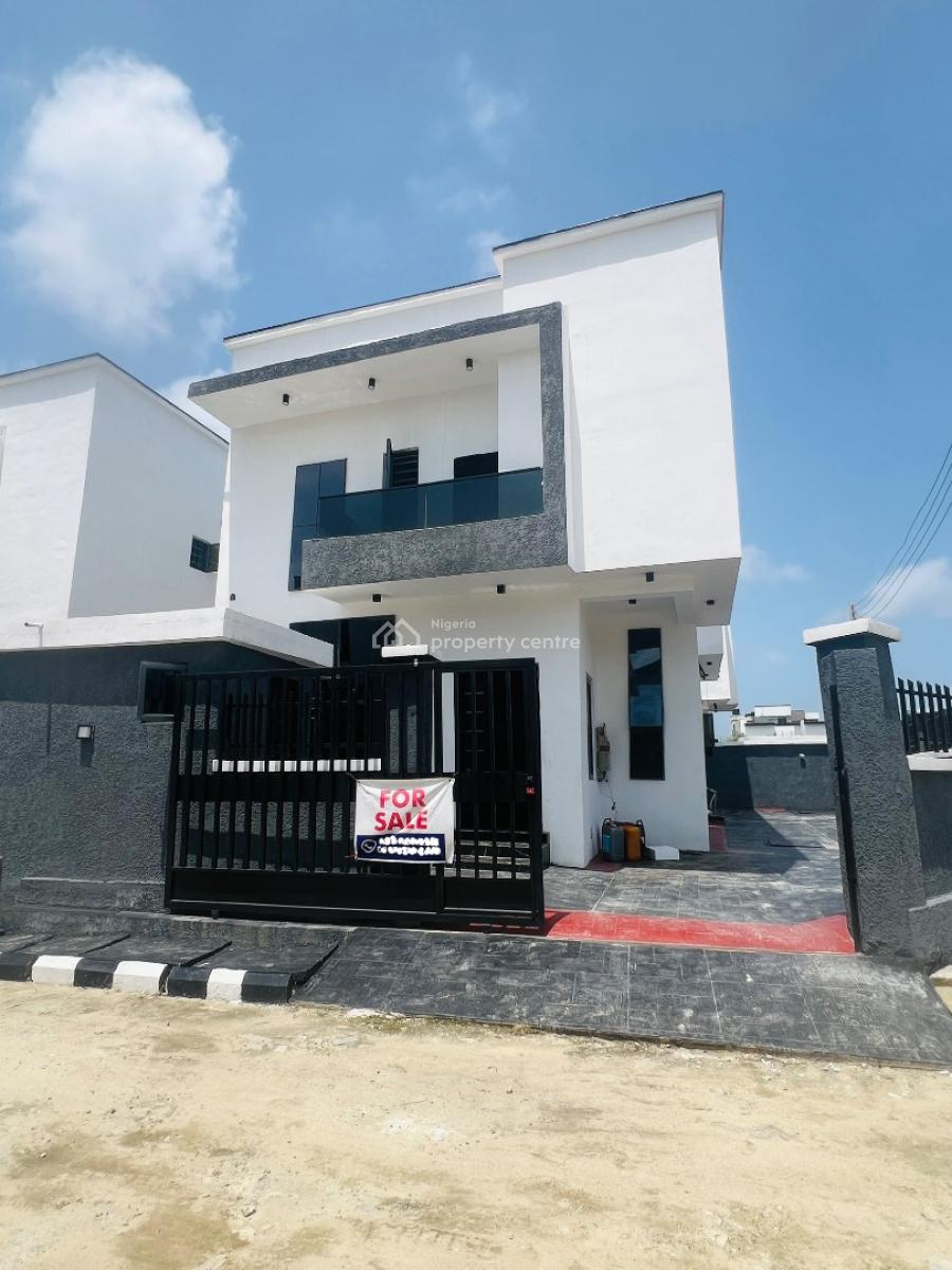 4 Bedroom Fully Detached Duplex with Bq, By Lagos Business School, Ajah, Lagos, Detached Duplex for Sale