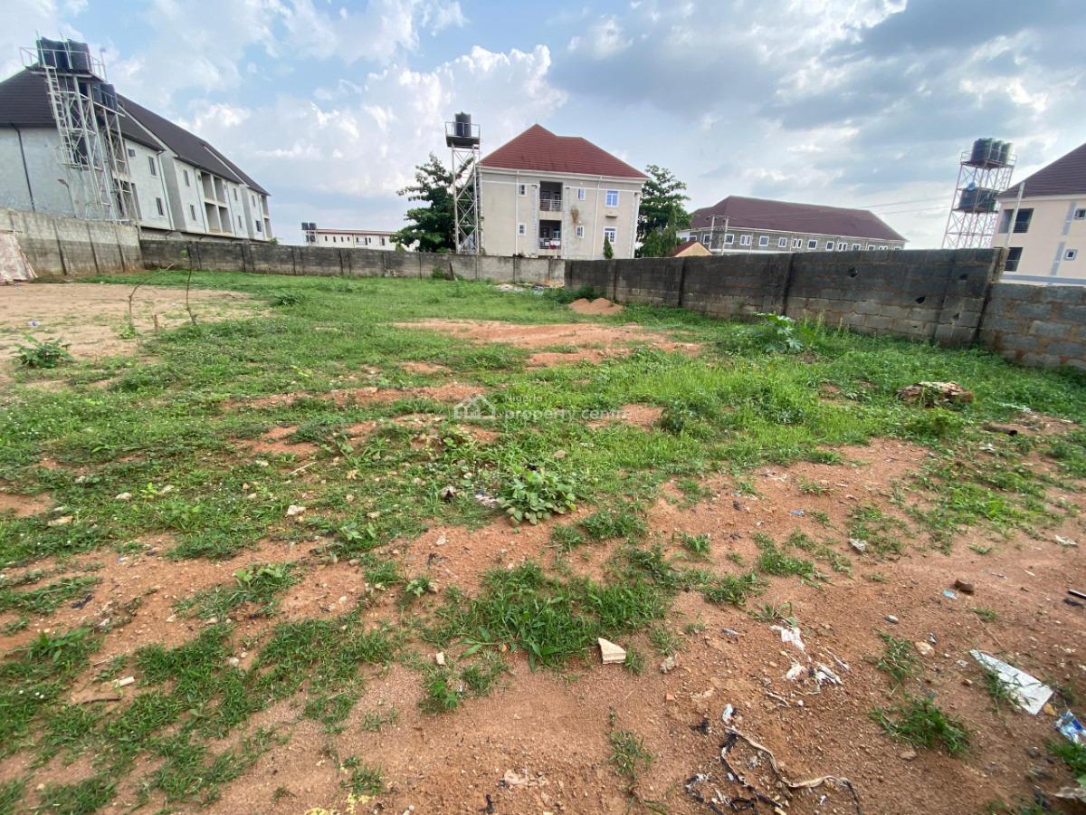 1100 Square Meters Residential Land, By Aduvie School, Jahi, Abuja, Residential Land for Sale