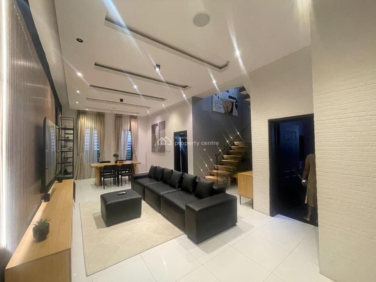 Tastefully Furnished 4 Bedroom Terrace Duplex, Orchid, Lekki, Lagos, Terraced Duplex for Rent