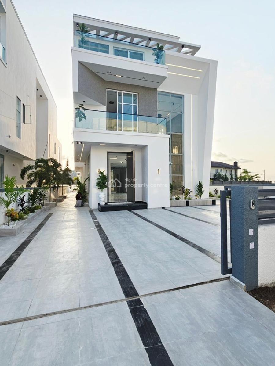 5-bedroom Luxury Smart Home with a Pent Floor, Osapa, Lekki, Lagos, Detached Duplex for Sale