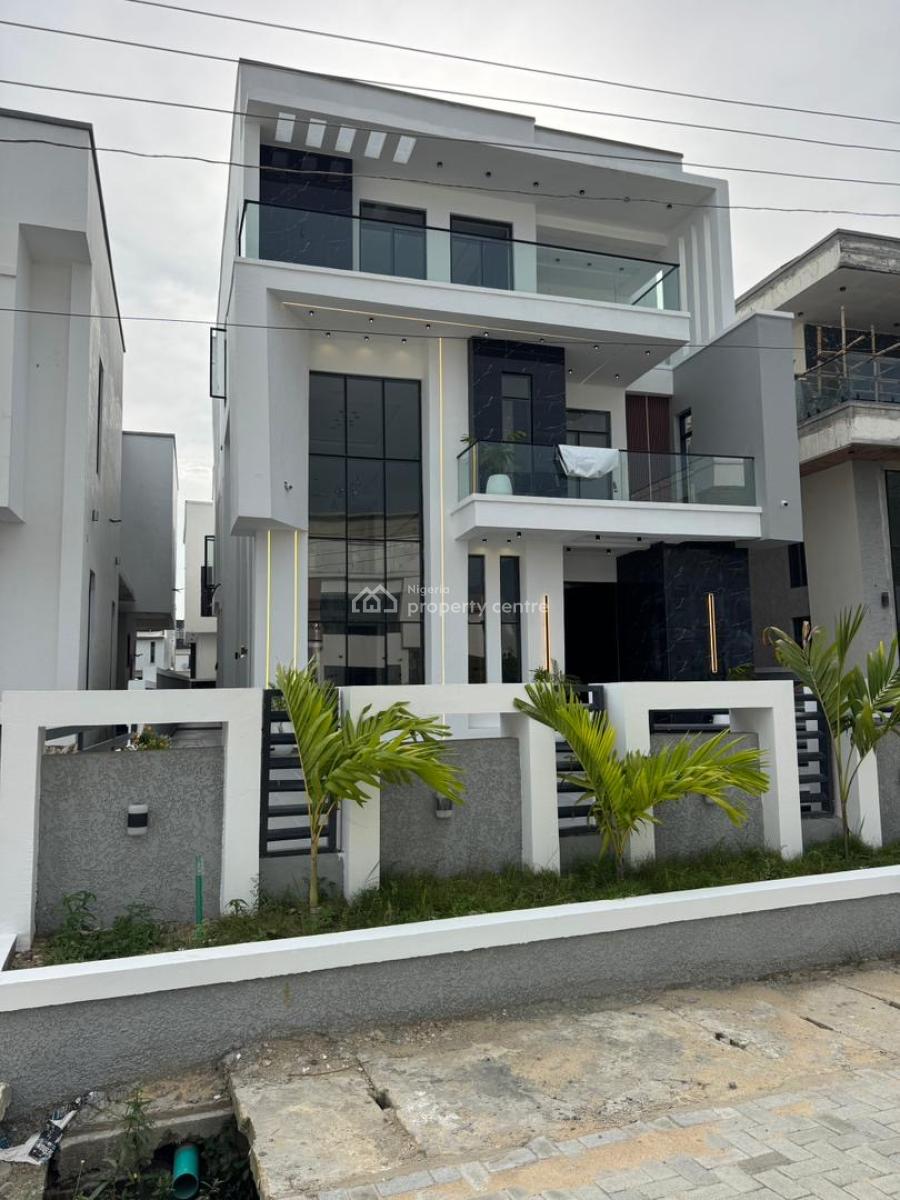 Contemporary 5 Bedroom Detached Duplex with Cinema , Pool & Bq, Lekki County, Lekki, Lagos, Detached Duplex for Sale