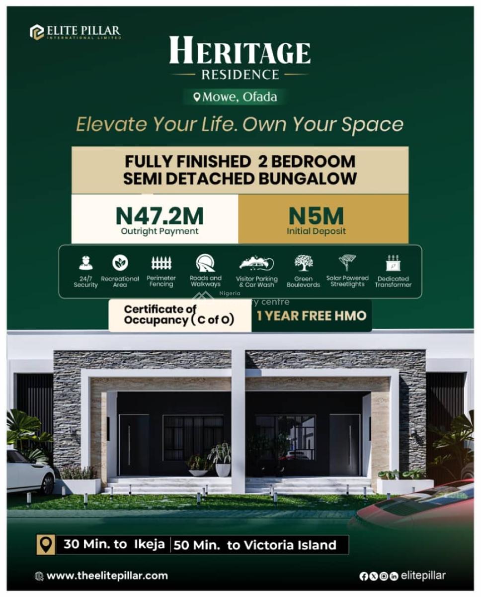 Looking Beyond Temporary Living? Heres a Smarter Housing Option, Close to The City Center, Ikeja, Mowe Town, Ogun, House for Sale