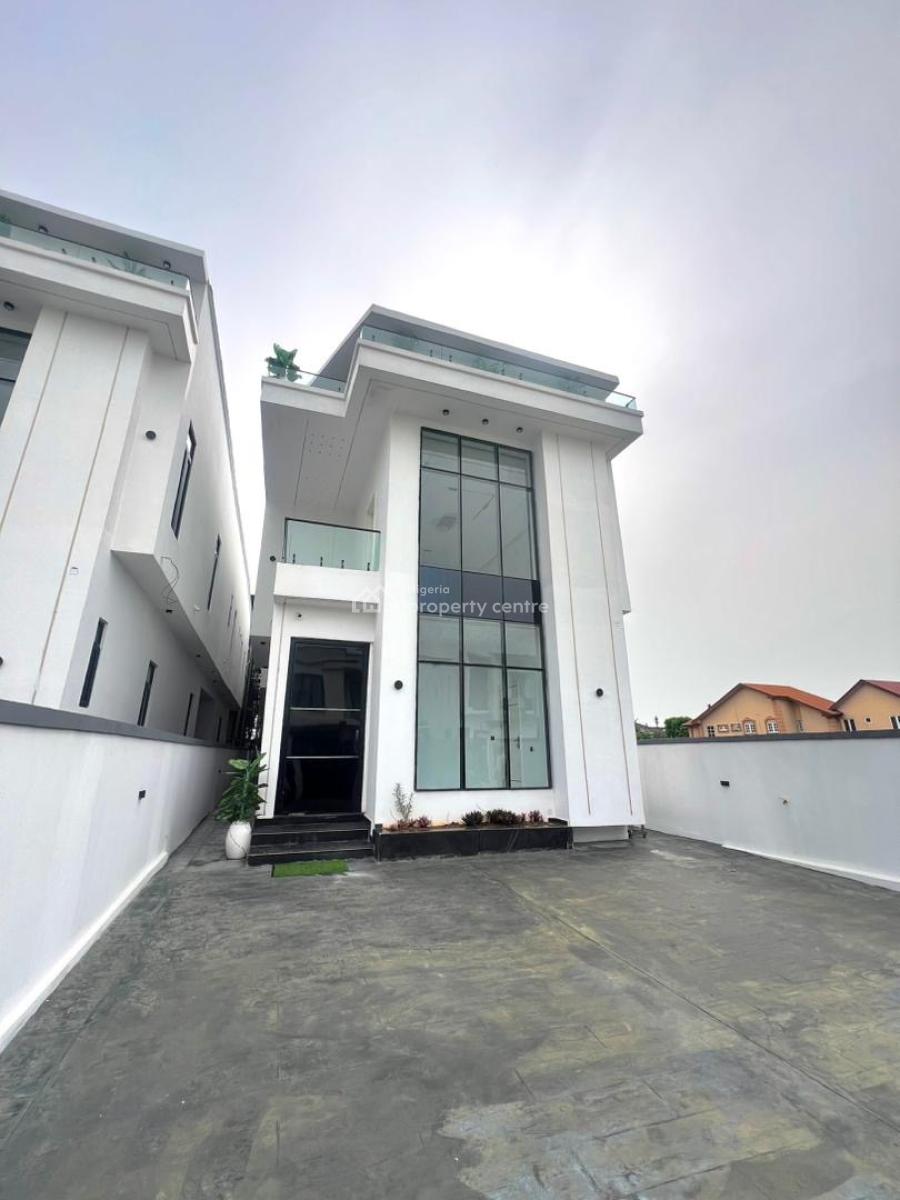Grand 5-bedroom Fully Detached House with Bq, Pool & Office Space, Vgc, Lekki, Lagos, Detached Duplex for Sale
