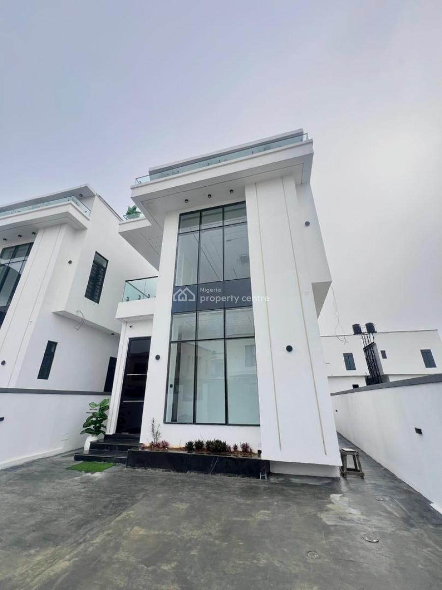 Grand 5-bedroom Fully Detached House with Bq, Pool & Office Space, Vgc, Lekki, Lagos, Detached Duplex for Sale