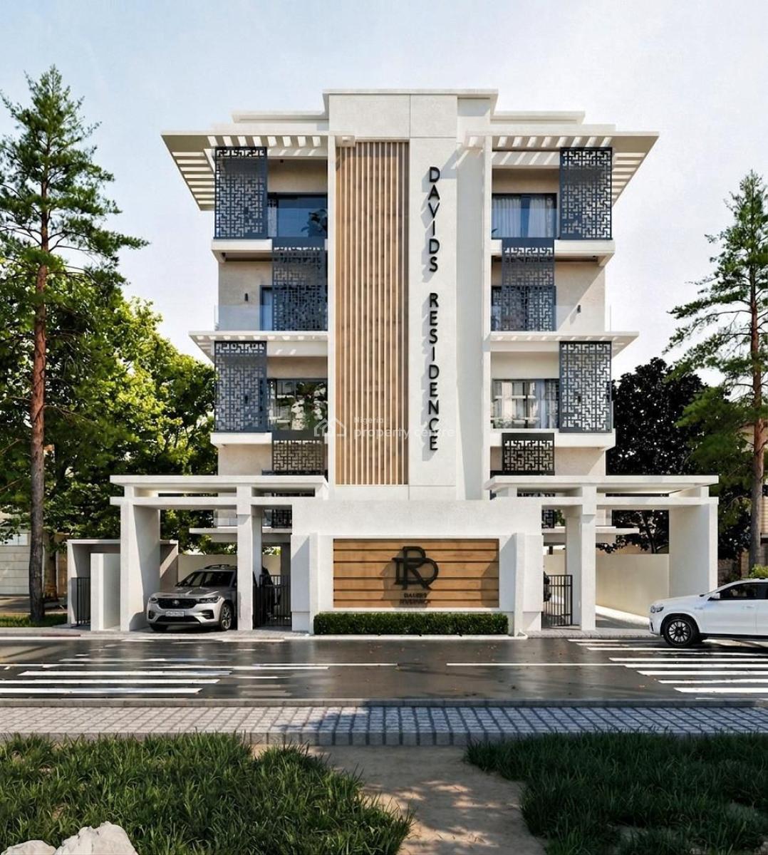Exquisitely Built 3 Bedroom Apartment with a Bq in a Prime Estate, City Center, Oba Akran, Ikeja, Lagos, House for Sale