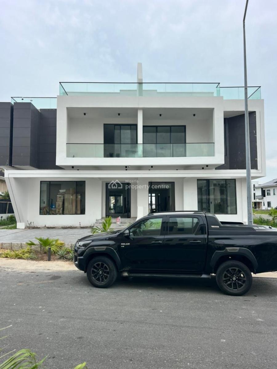 Contemporary 5 Bedroom Semi Detached with Pool, Elevator, Rooftop, Cowrie Creek Estate, Ikate, Lekki, Lagos, House for Sale