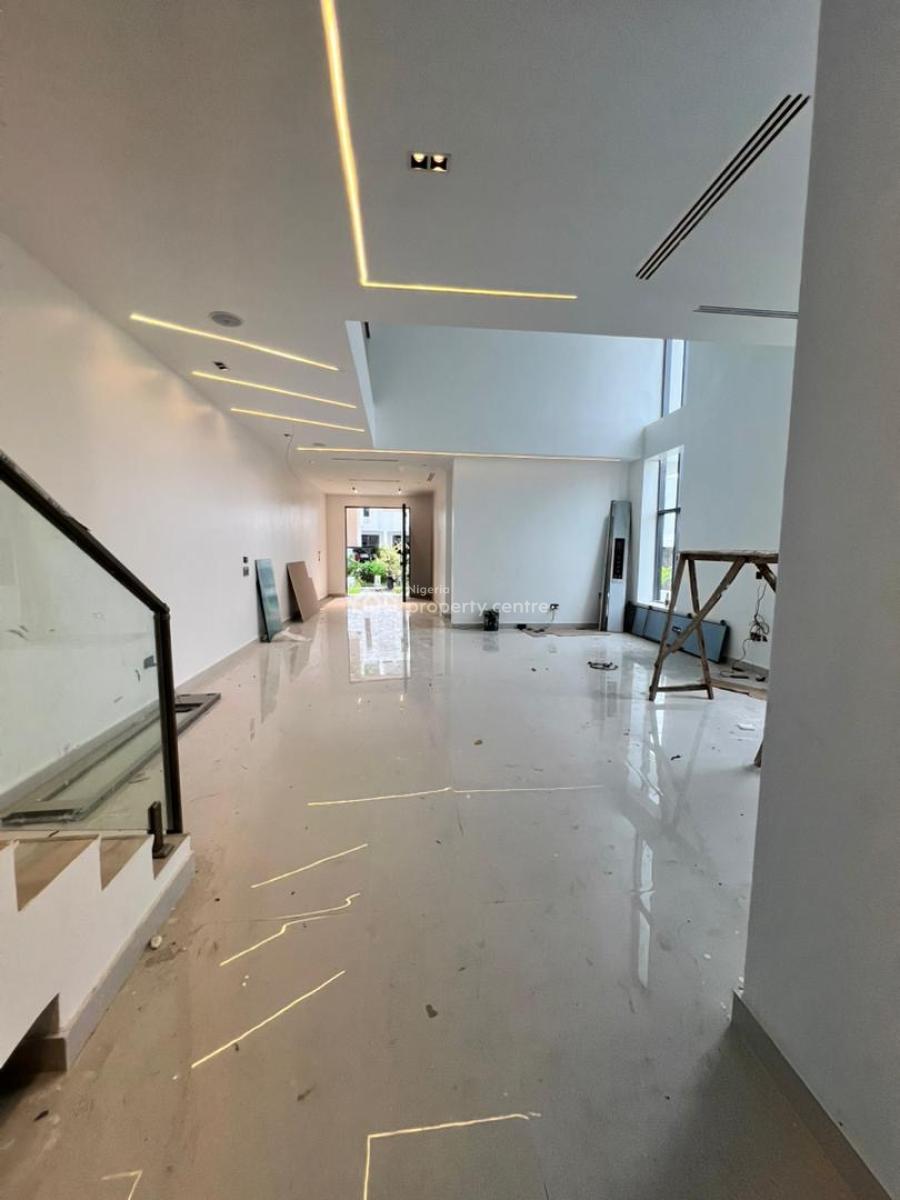 Sophisticated 5 Bedroom Semi Detached with Pool, Elevator, Rooftop, Cowrie Creek Estate, Ikate, Lekki, Lagos, House for Sale