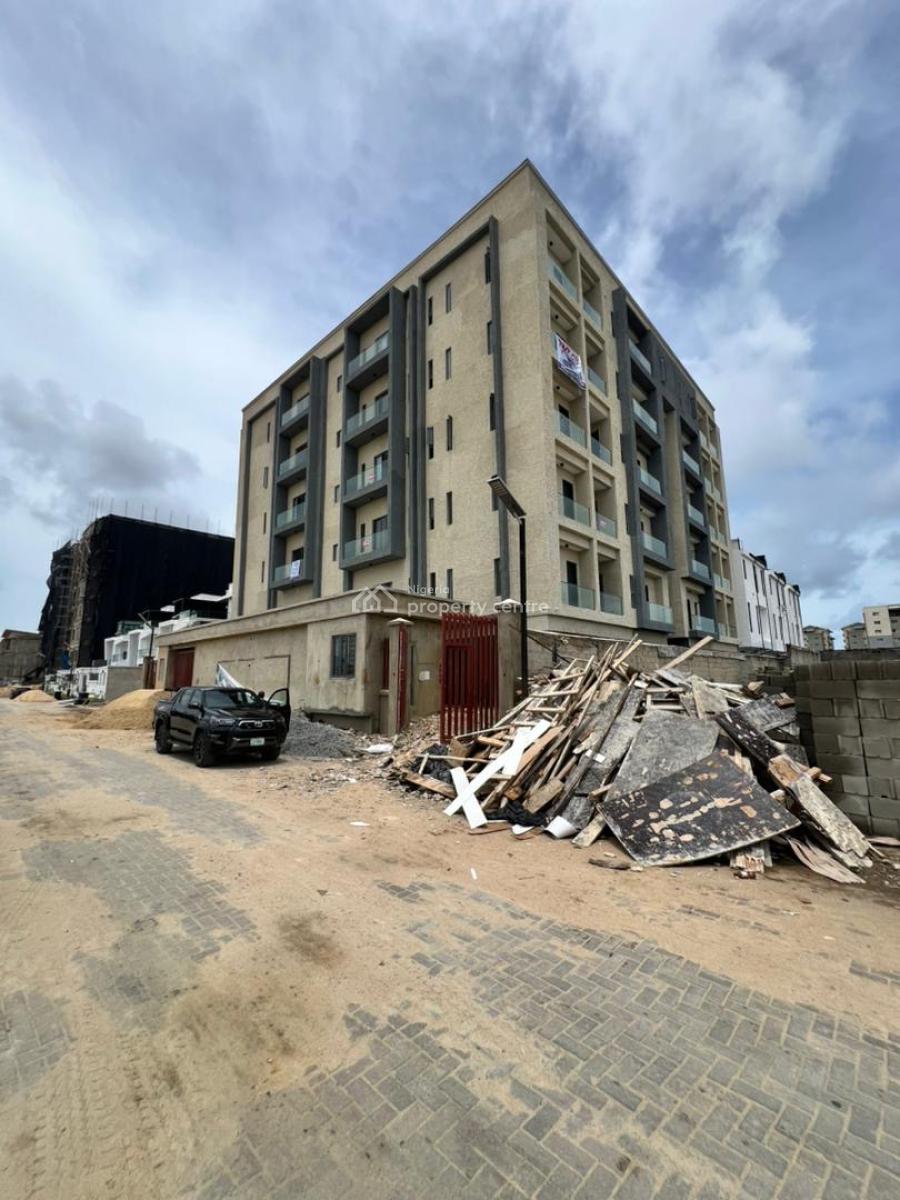 Classy 1 Bedroom Apartment with Pool, Gym, Elevator, Central Gas Syste, Lekki Phase 1, Lekki, Lagos, Flat / Apartment for Sale
