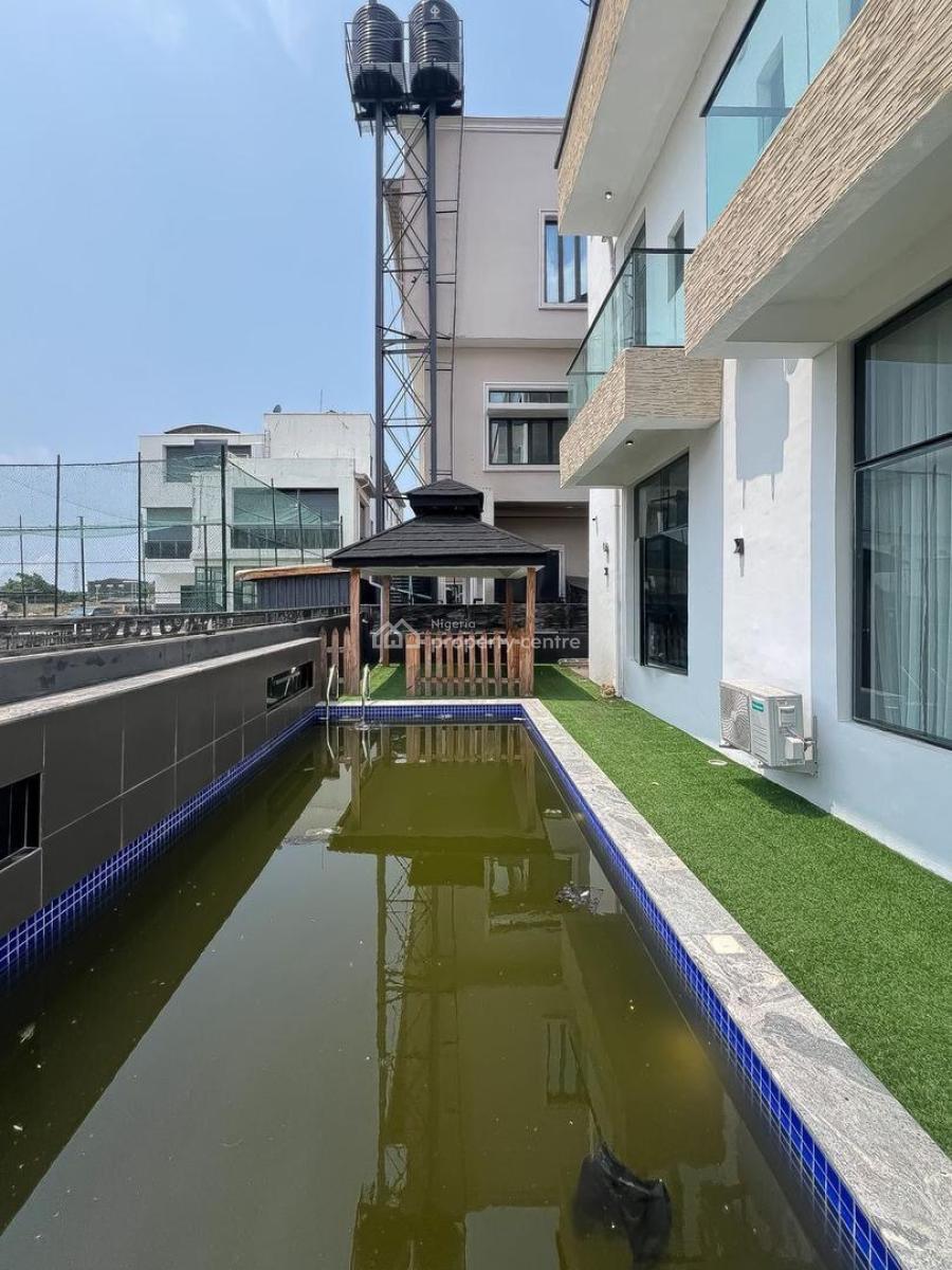 5 Bedroom Fully Detached Duplex with Swimming Pool, Cinema, Gym, Bq, Ikate, Lekki, Lagos, Detached Duplex for Sale