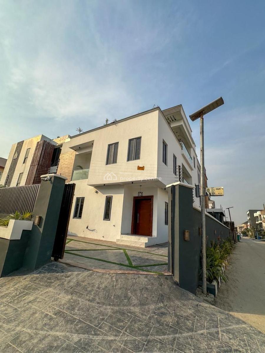5 Bedroom Contemporary Detached Duplex with Swimming Pool, Study Room, Ikate, Lekki, Lagos, House for Sale