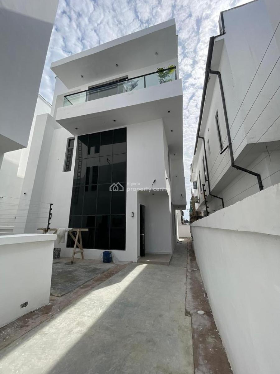 Lovely 4 Bedroom Semi Detached Duplex with Bq in a Well Secured Estate, Ikate, Lekki, Lagos, House for Sale