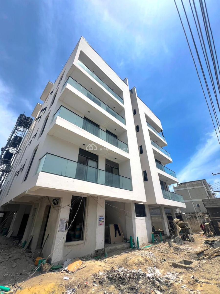 Stunning 1bedroom Apartment with a Pool and an Elevator with a Lounge, Ikate, Lekki, Lagos, Flat / Apartment for Sale