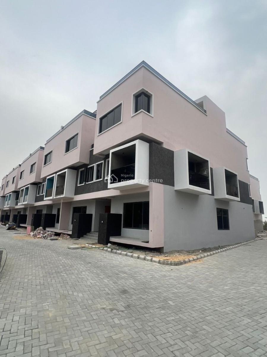Newly Built 4-bedroom Fully Serviced Terrace Duplex, Admiralty Way, Lekki Phase 1, Lekki, Lagos, Terraced Duplex for Rent