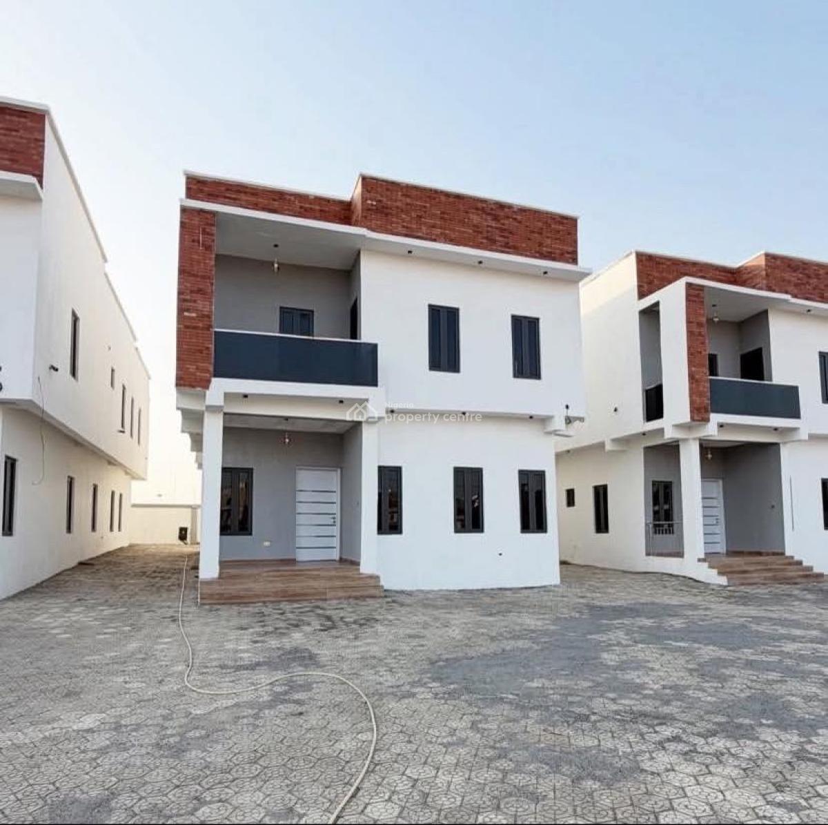 4bedrooms Detached Duplex with Bq, Newly Built Mini Estate, Guzape District, Abuja, Detached Duplex for Sale