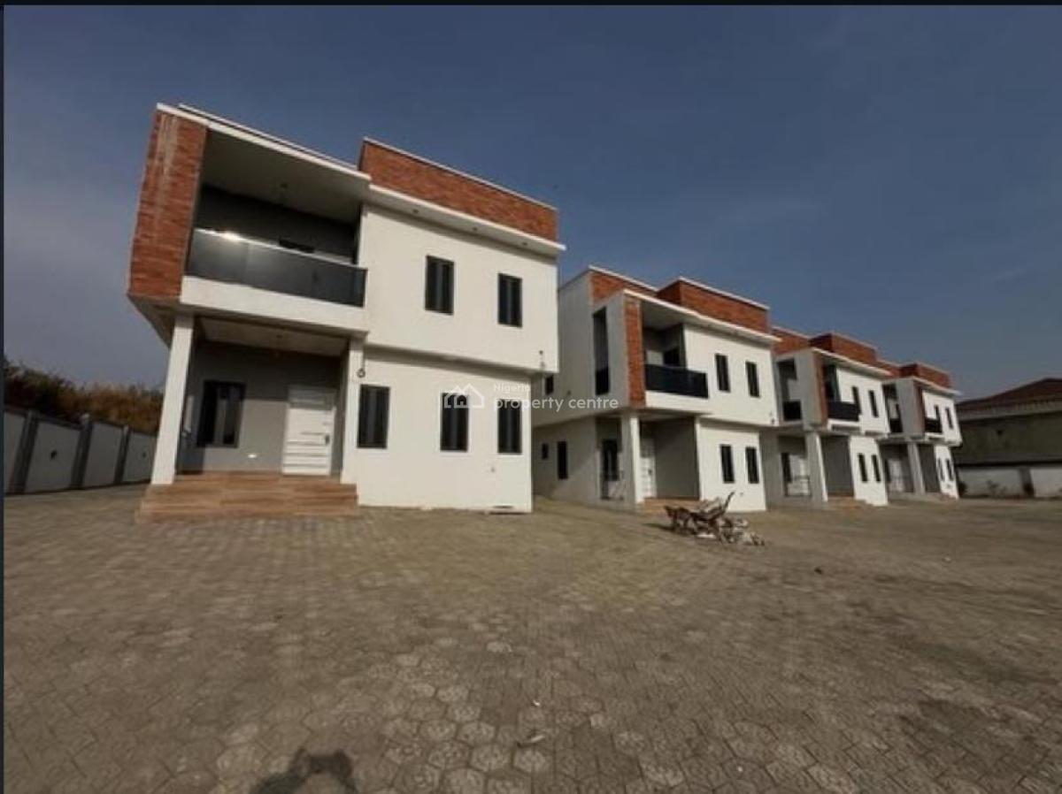 4bedrooms Detached Duplex with Bq, Newly Built Mini Estate, Guzape District, Abuja, Detached Duplex for Sale