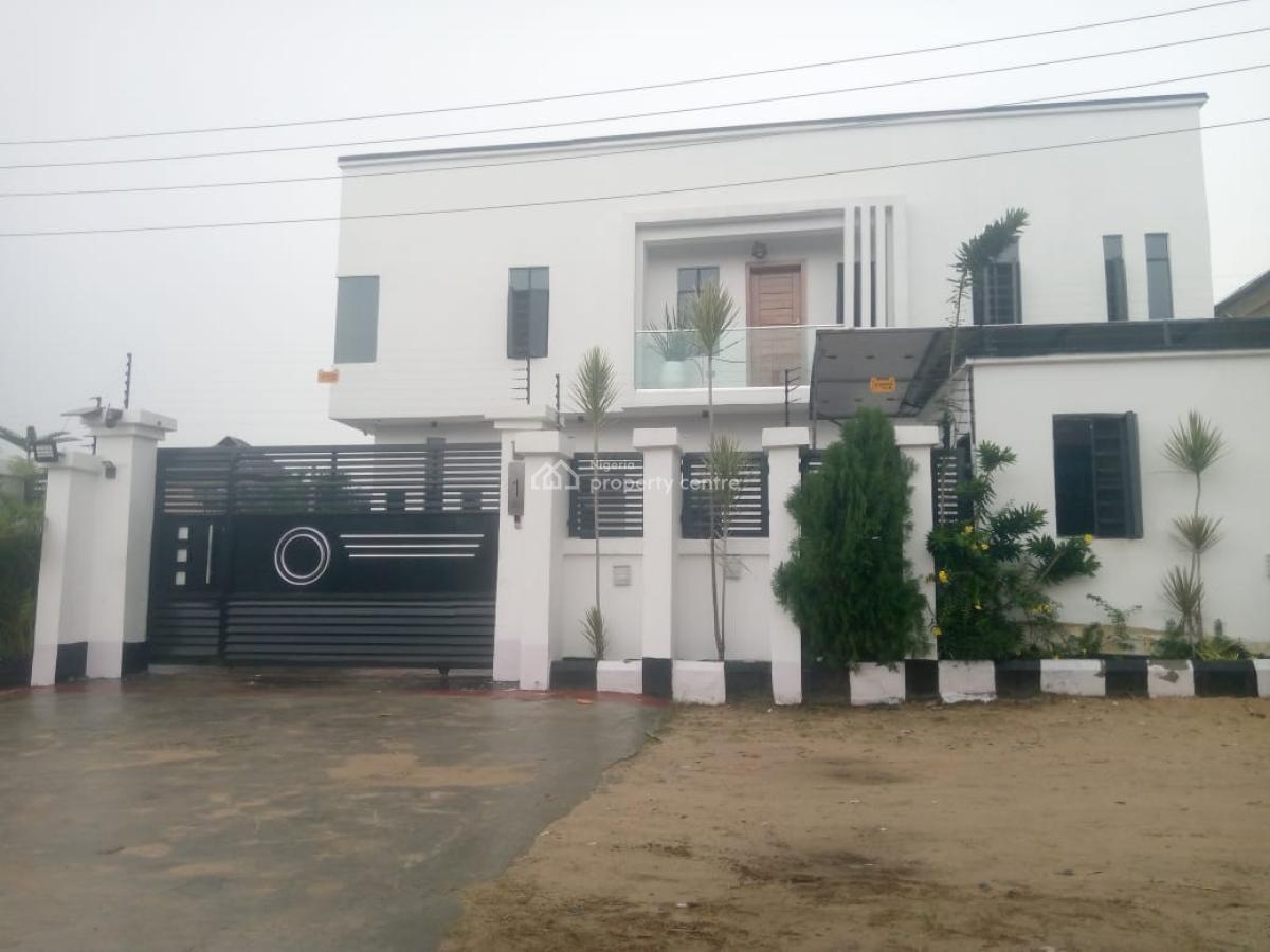 Stylishly Built and Designed 4 Bedroom Duplex with Bq, Immediately After Abijo G-r-a, Awoyaya, Ibeju Lekki, Lagos, Detached Duplex for Sale