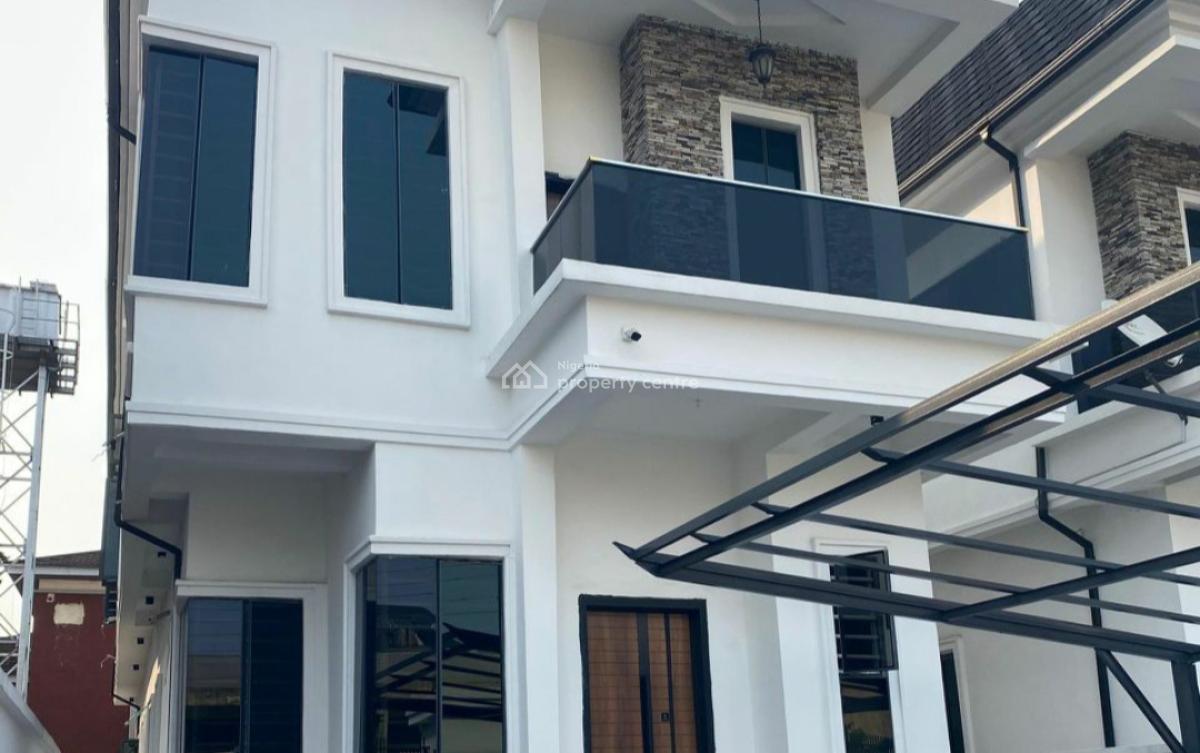 5 Bedroom Fully Detached Duplex + Bq Inside a Secured Estate, Osapa, Lekki, Lagos, Detached Duplex for Sale
