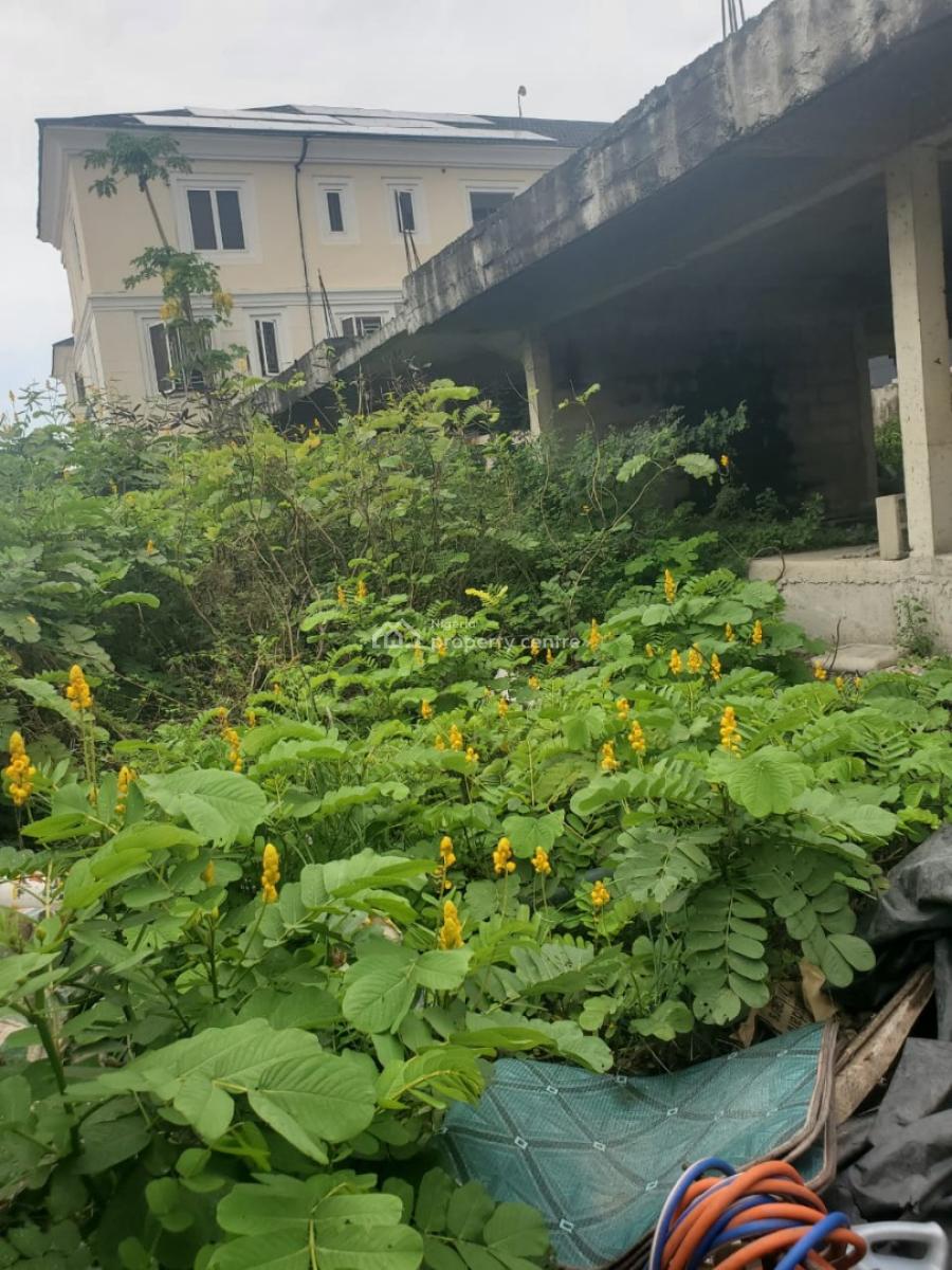 505sqm Strategic Located Plot with an Uncompleted Building, Lekki Phase 1, Lekki, Lagos, Mixed-use Land for Sale