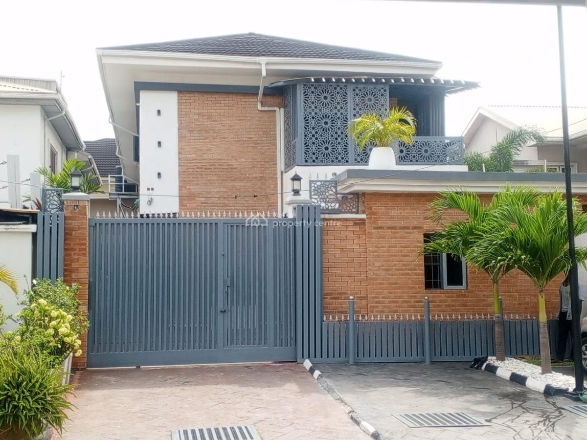 Newly Built 5bedroom Fully Detached House with a Room Bq, Lekki Phase 1, Lekki, Lagos, Detached Duplex for Rent